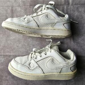Boy's NIKE Court Borough Low 2 Sneakers Shoes Size 11.5C‎